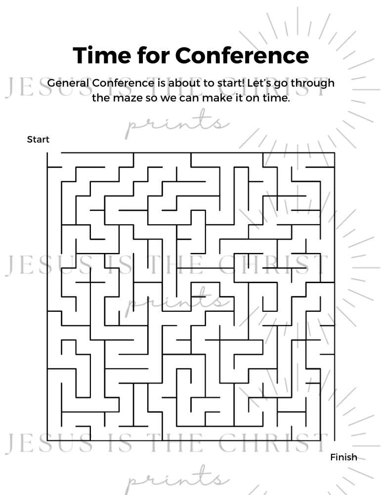 general-conference-activity-packet-for-kids-jesus-is-the-christ-prints for Free Printable Activity Packets For Seniors General Conference Activity Packet for Kids β Jesus is the Christ Prints for Free Printable Activity Packets For Seniors
