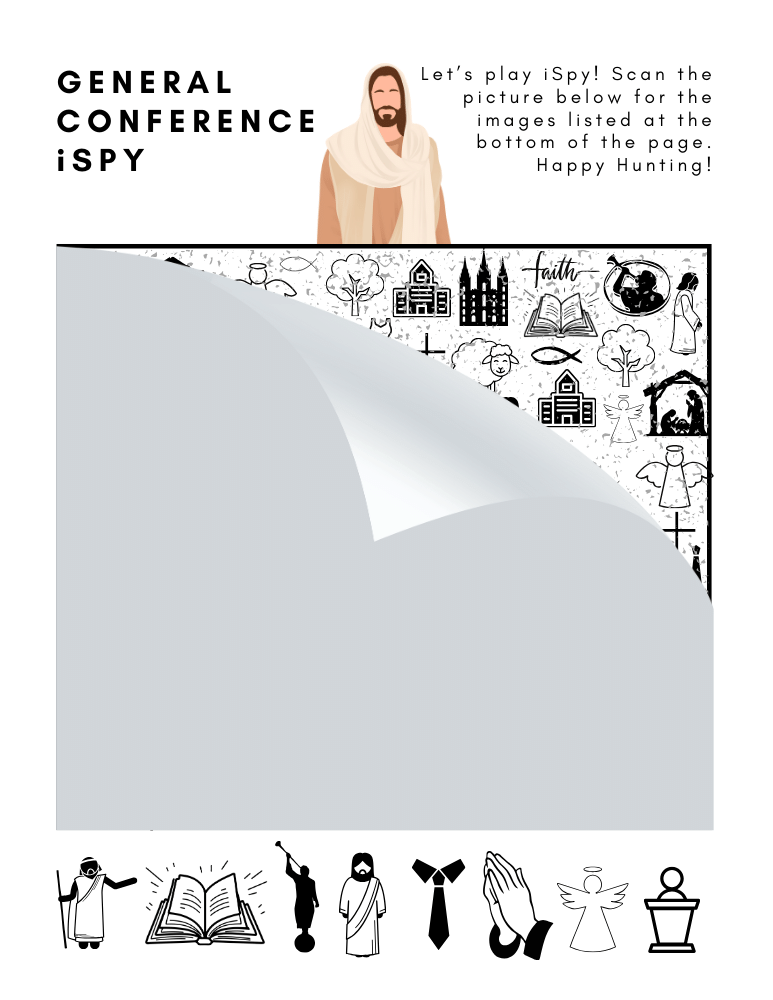 General Conference iSpy - Jesus is the Christ Prints