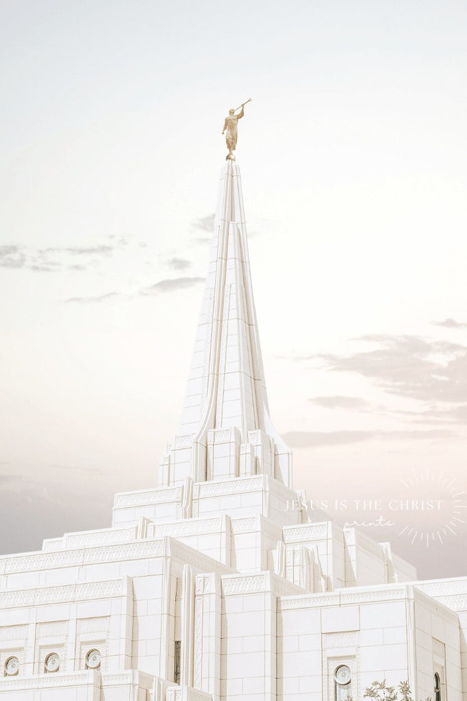Gilbert Temple Clear Skies - Jesus is the Christ Prints
