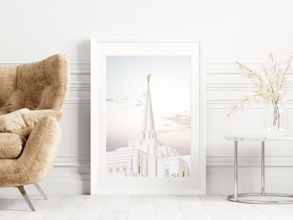 Gilbert Temple Clear Skies - Jesus is the Christ Prints