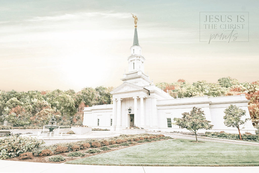 Hartford Connecticut Temple - Jesus is the Christ Prints