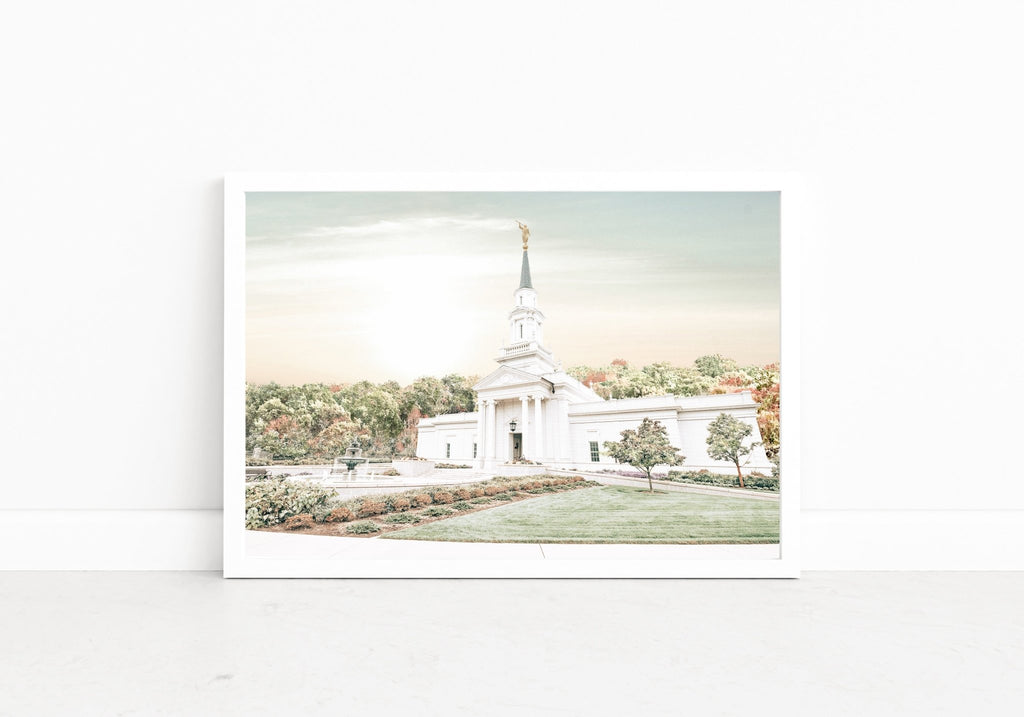 Hartford Connecticut Temple - Jesus is the Christ Prints