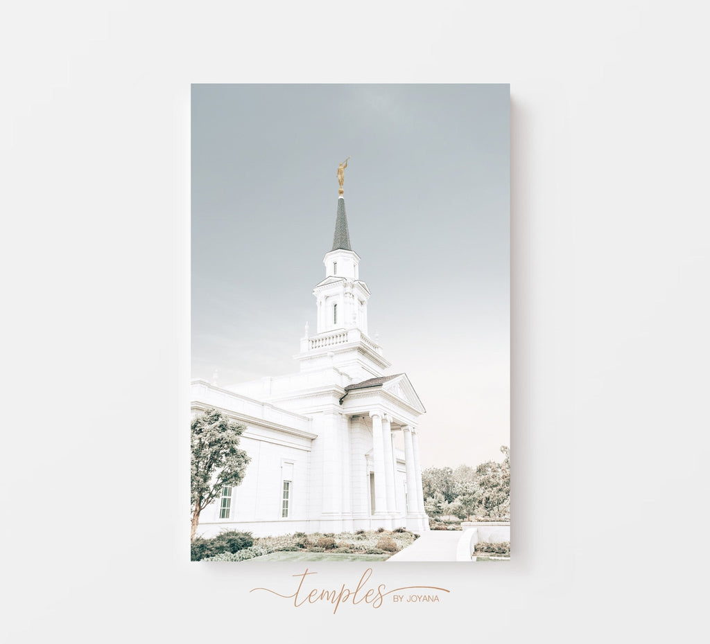 Hartford Connecticut Temple Blue Sky - Jesus is the Christ Prints