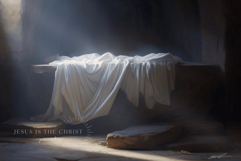 He is Not Here for He is Risen - Jesus is the Christ Prints