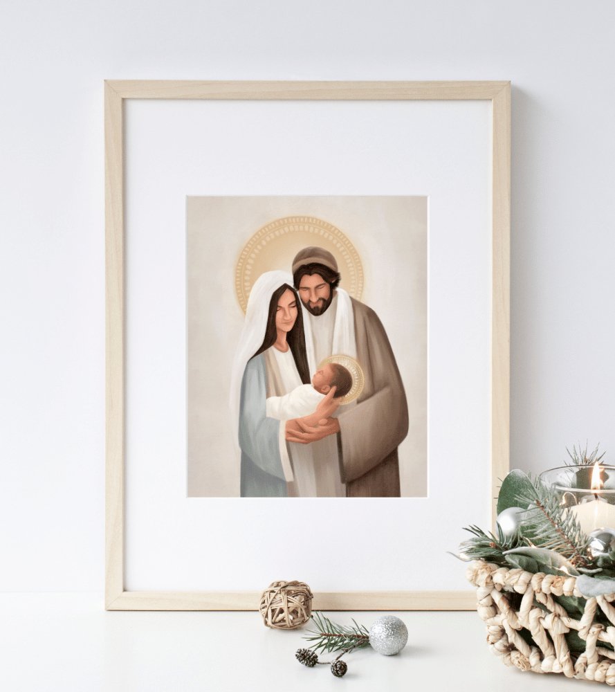 Holy Family - Jesus is the Christ Prints