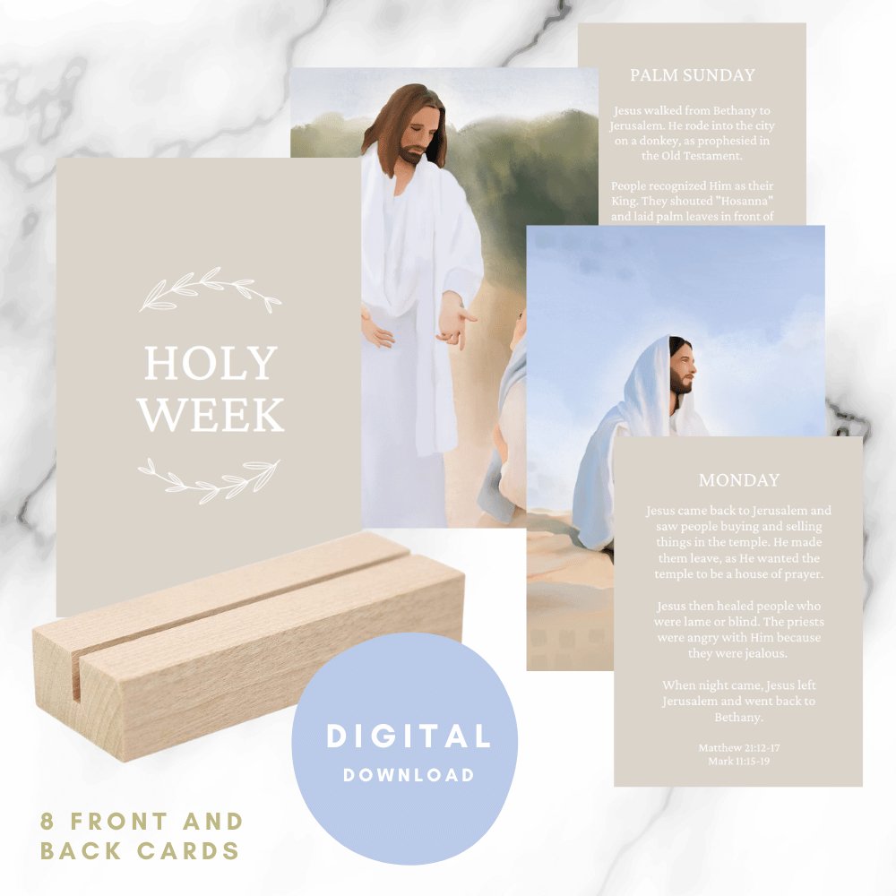 Holy Week Card Set - Jesus is the Christ Prints