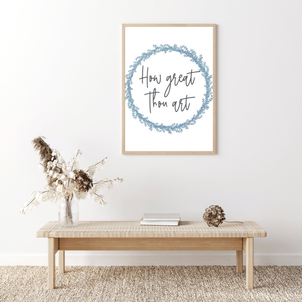 How Great Thou Art - Jesus is the Christ Prints