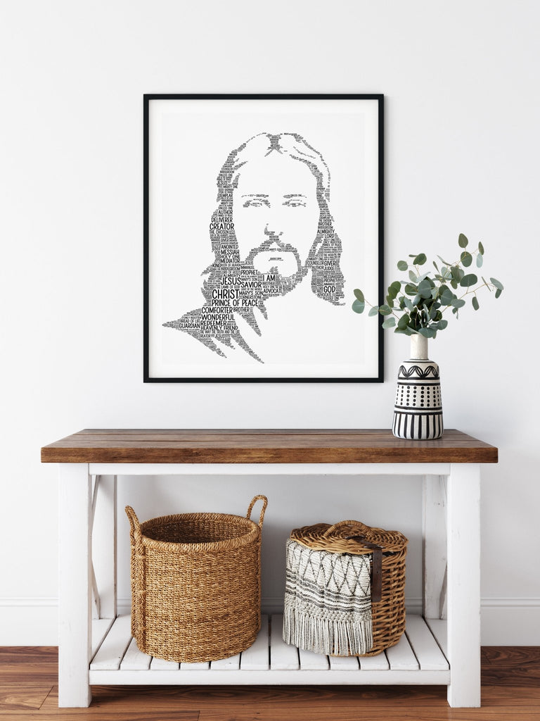 I Am | Christ Names Artwork Kayla Tobler – Jesus is the Christ Prints