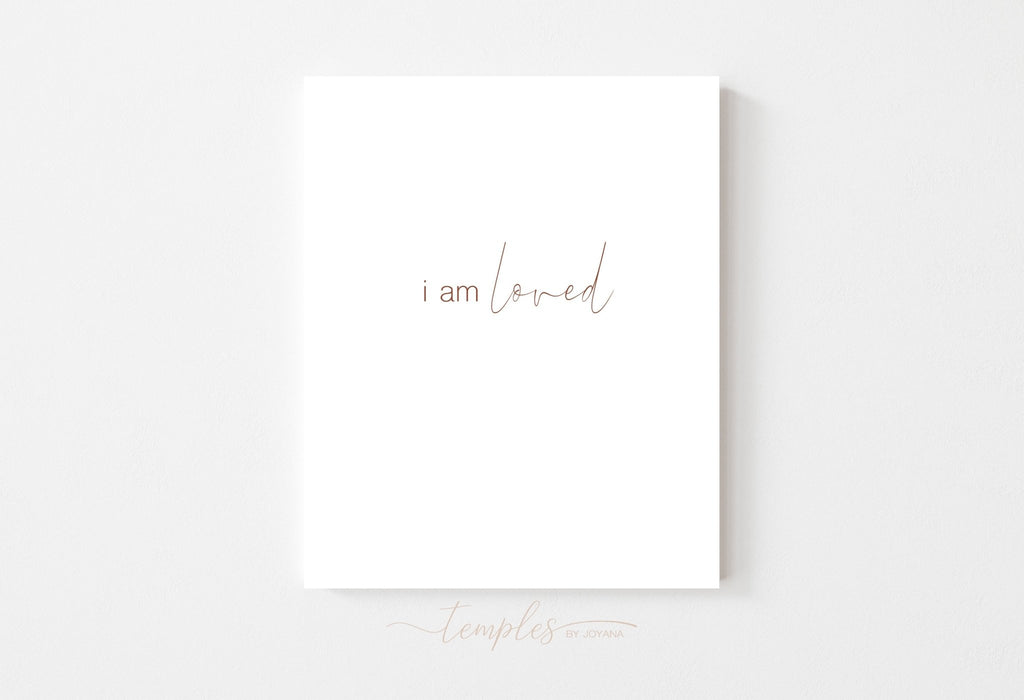 I am Loved - Jesus is the Christ Prints