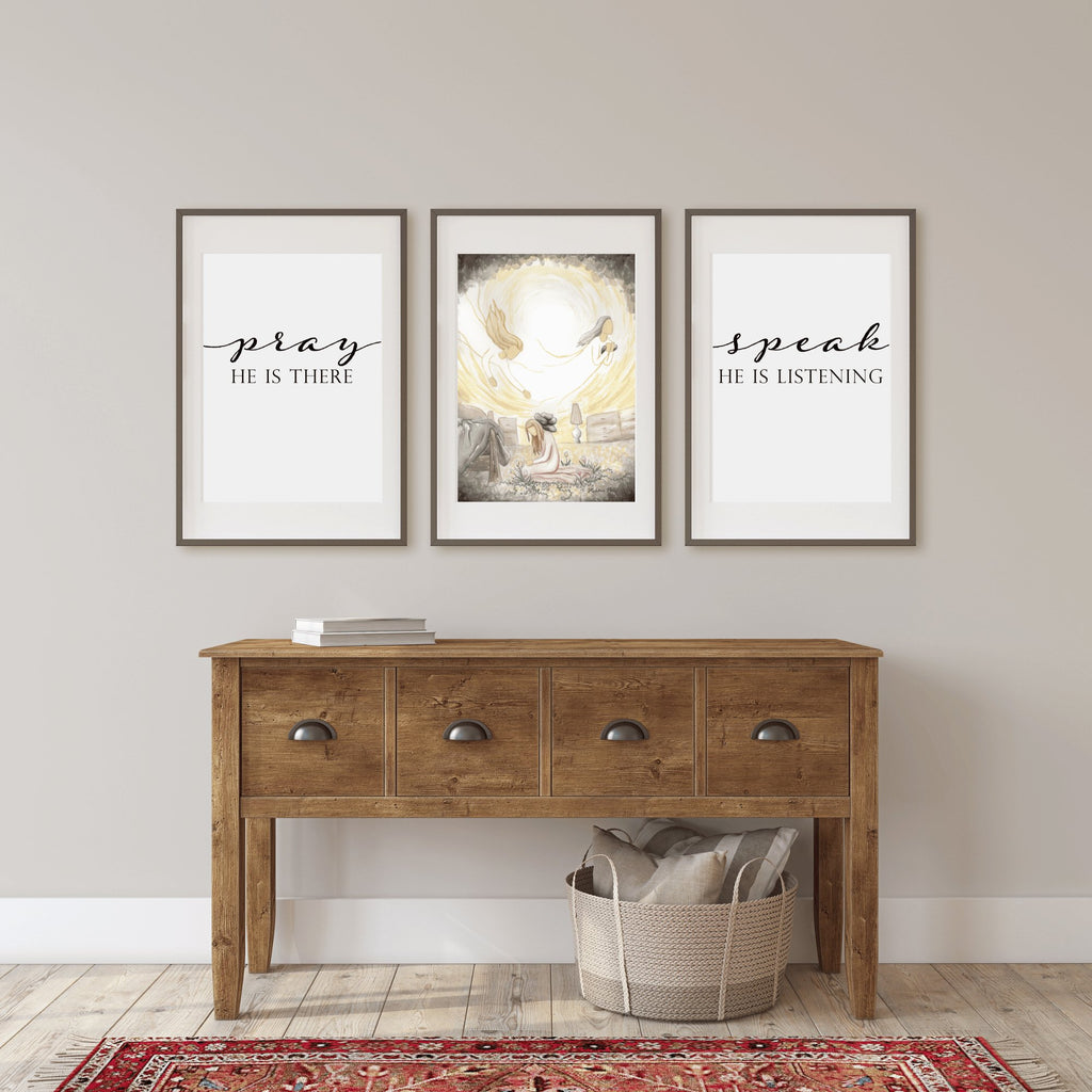 I Will Send Angels - Jesus is the Christ Prints