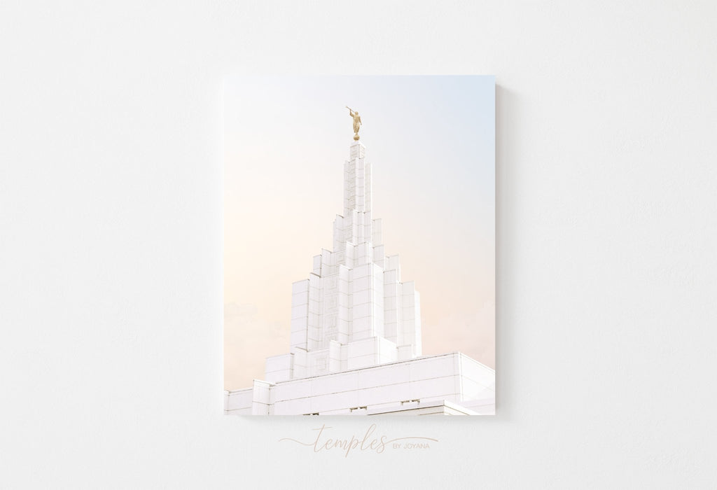 Idaho Falls Pastel Skies - Jesus is the Christ Prints
