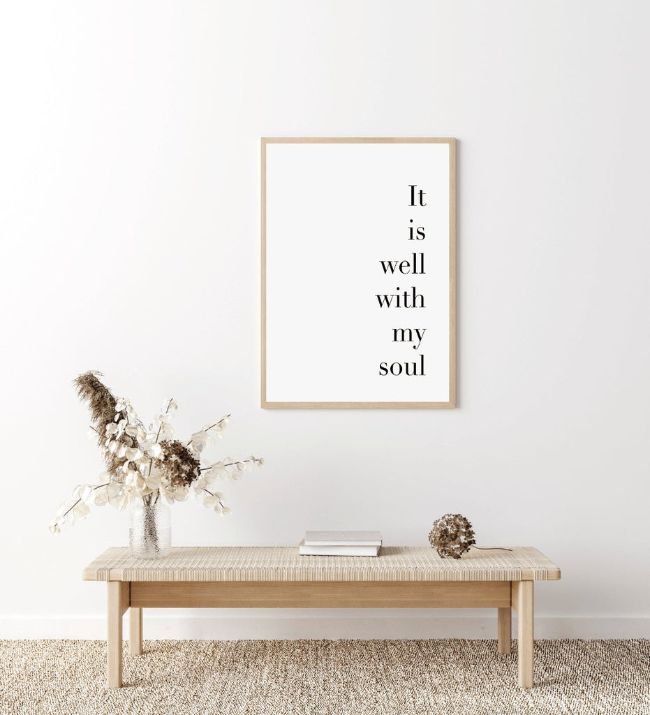 It is Well With My Soul - Jesus is the Christ Prints