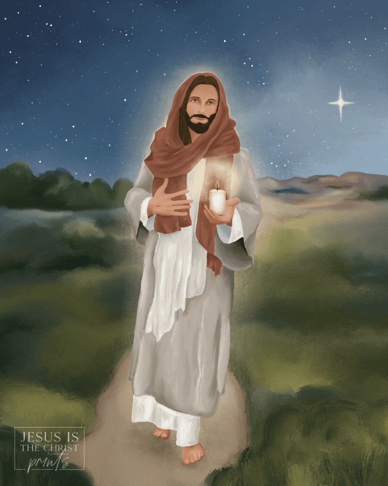 Light of the World - Jesus is the Christ Prints