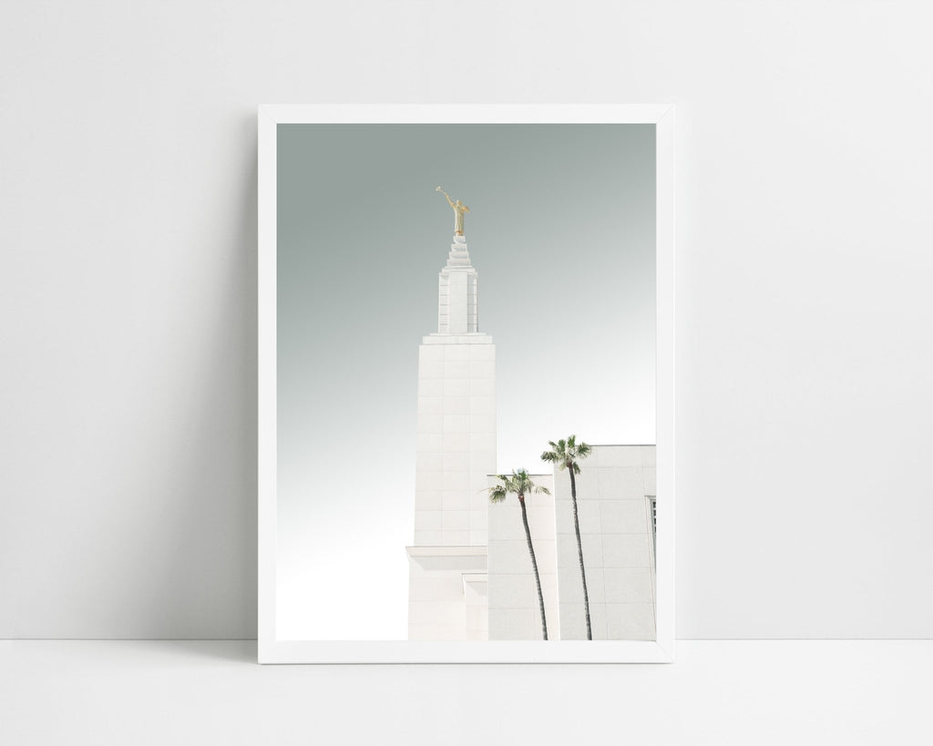 Los Angeles White Sky - Jesus is the Christ Prints