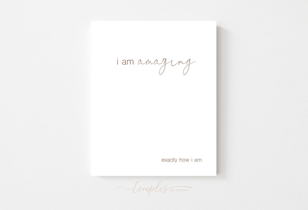 Loved Exactly How I Am - Jesus is the Christ Prints
