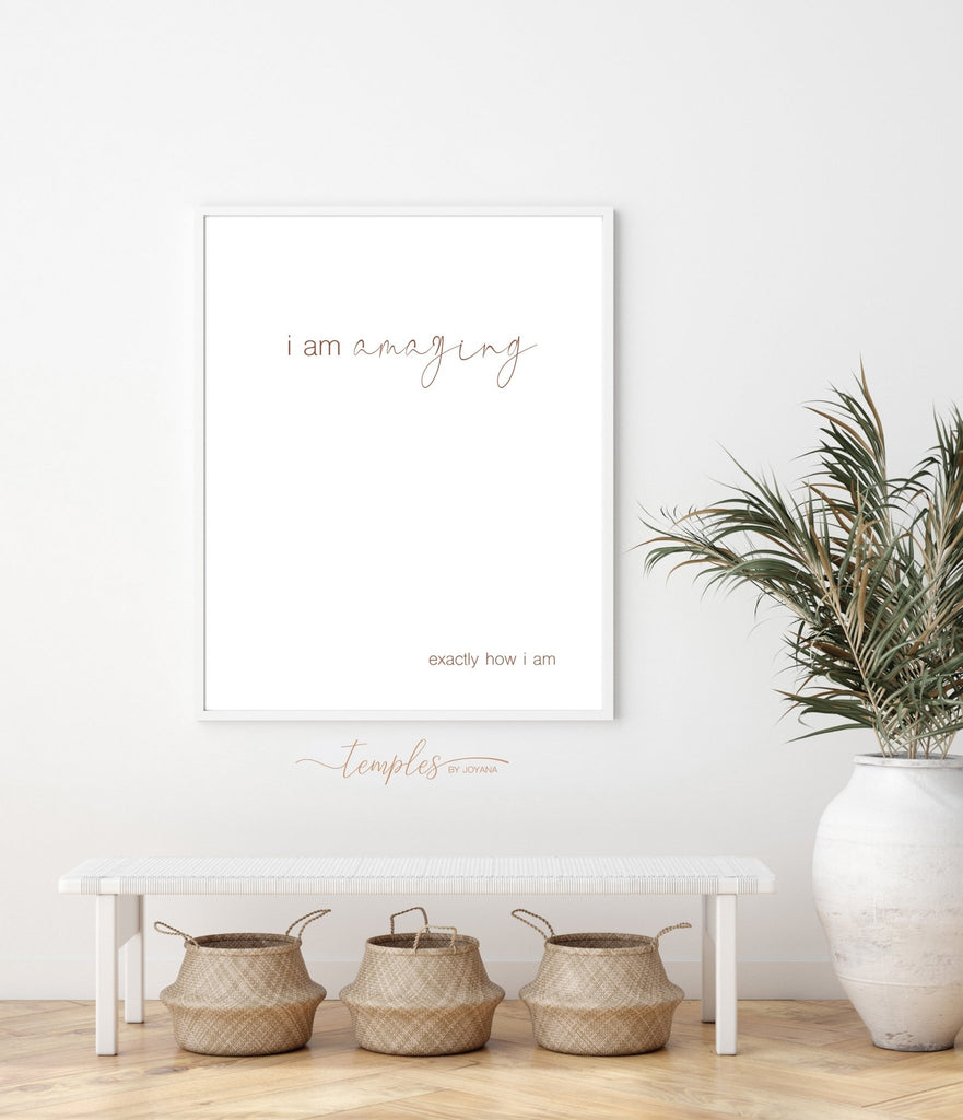 Loved Exactly How I Am - Jesus is the Christ Prints