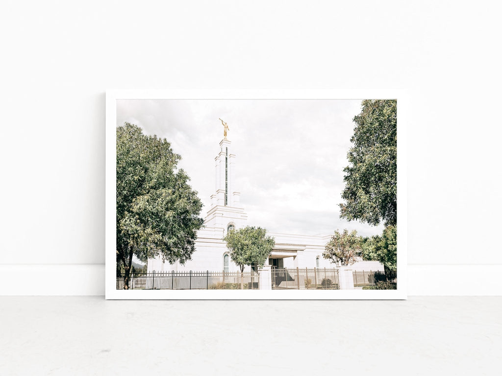 Lubbock Texas Temple - Jesus is the Christ Prints