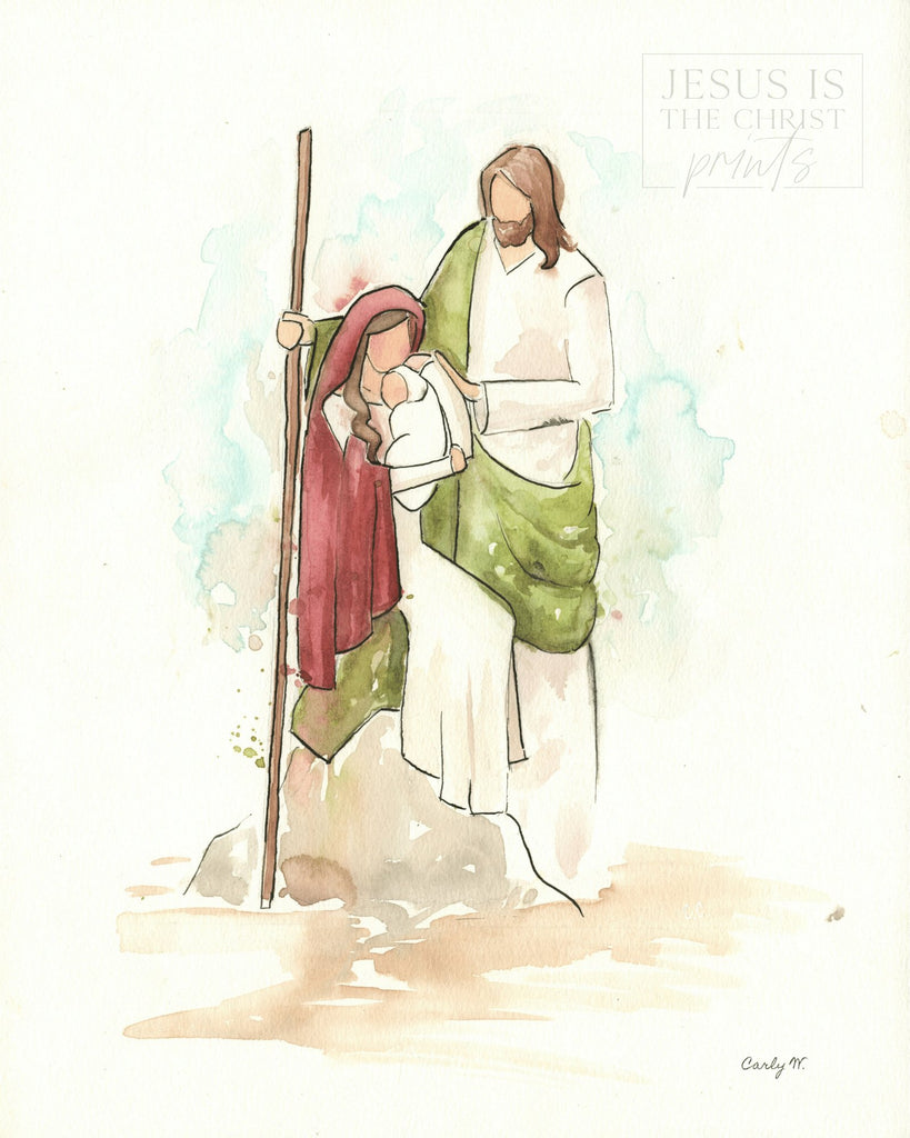 Nativity - Jesus is the Christ Prints
