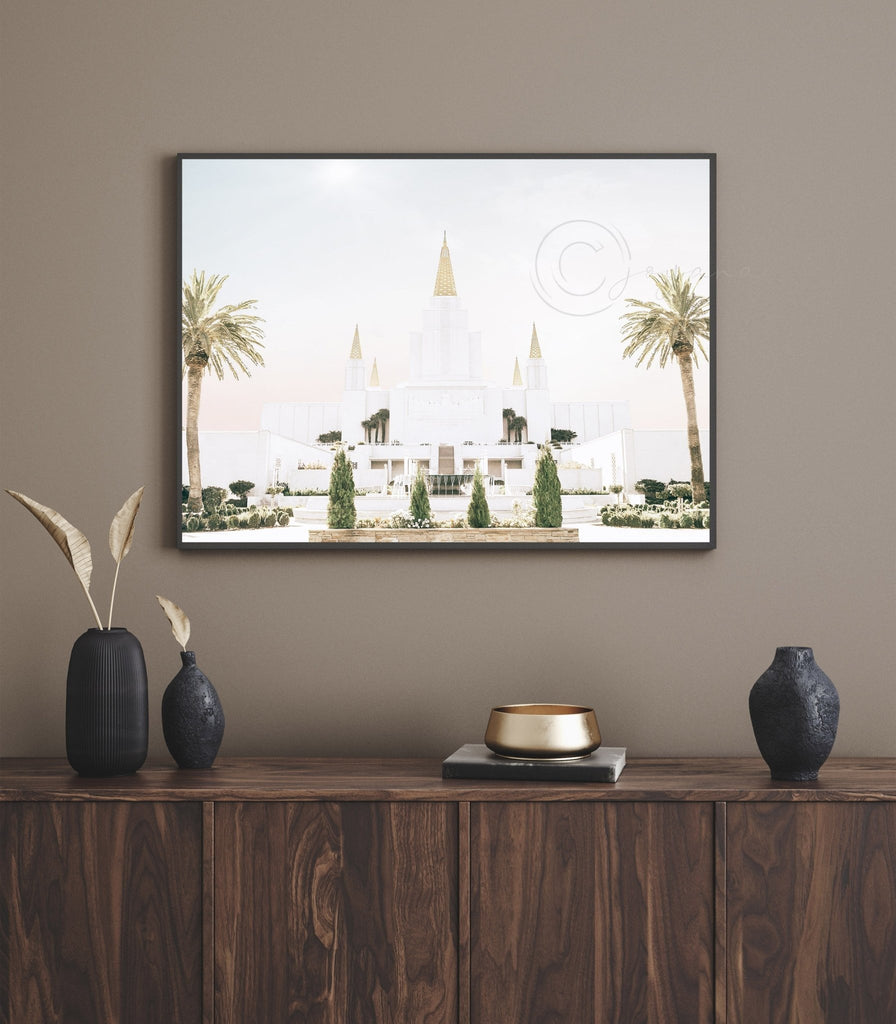 Oakland California Temple - Jesus is the Christ Prints
