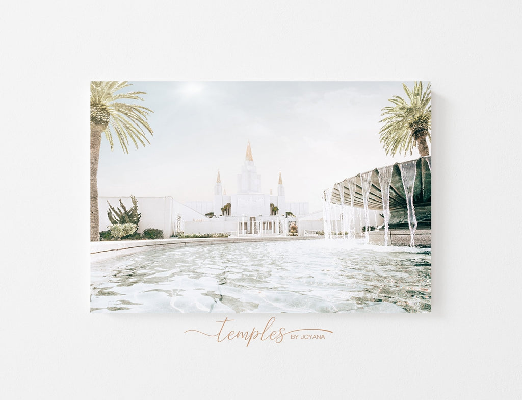 Oakland California Temple Pastel - Jesus is the Christ Prints