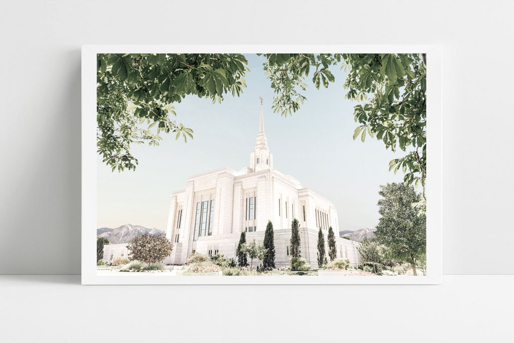 Ogden Utah Temple - Jesus is the Christ Prints