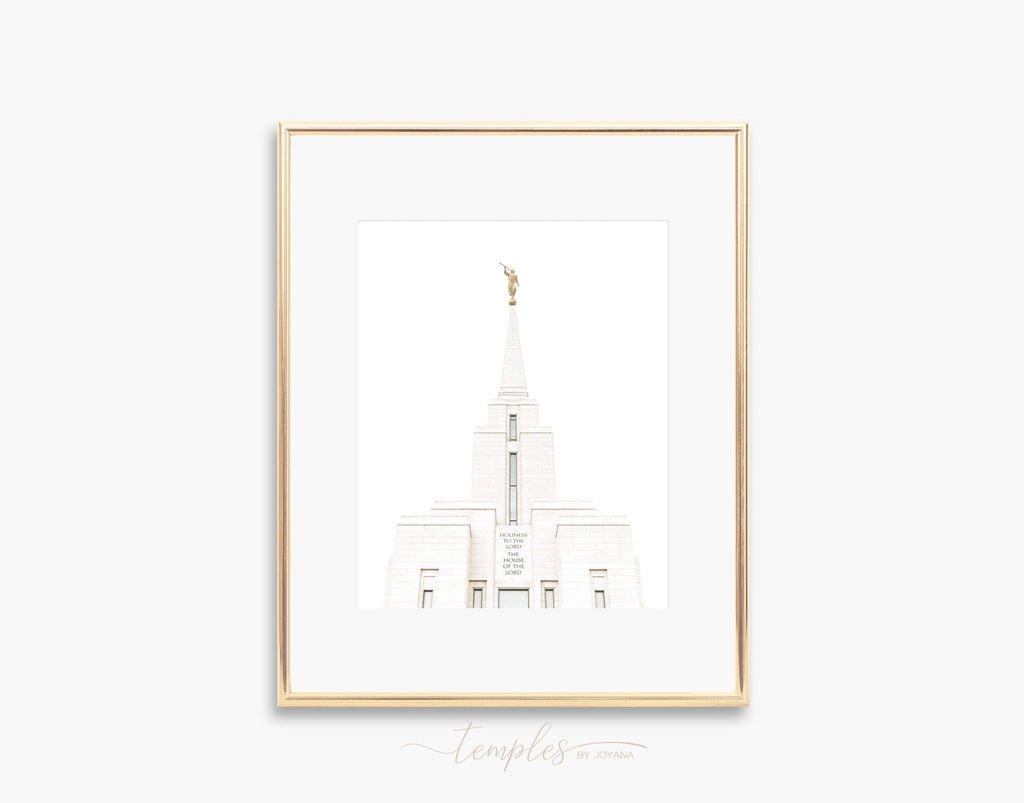 Oquirrh Mountain Utah Temple - Jesus is the Christ Prints