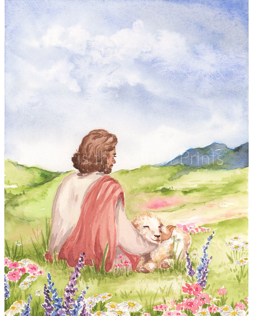 Peaceful Morning - Jesus is the Christ Prints