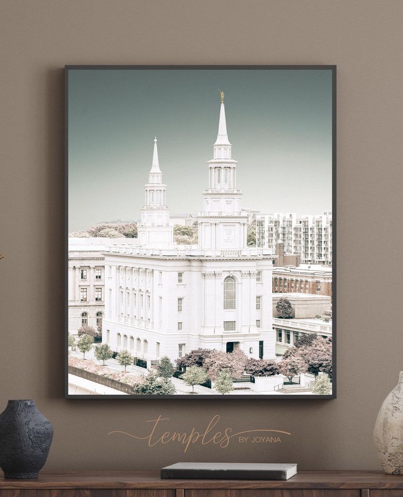 Philadelphia Pennsylvania Temple - Jesus is the Christ Prints
