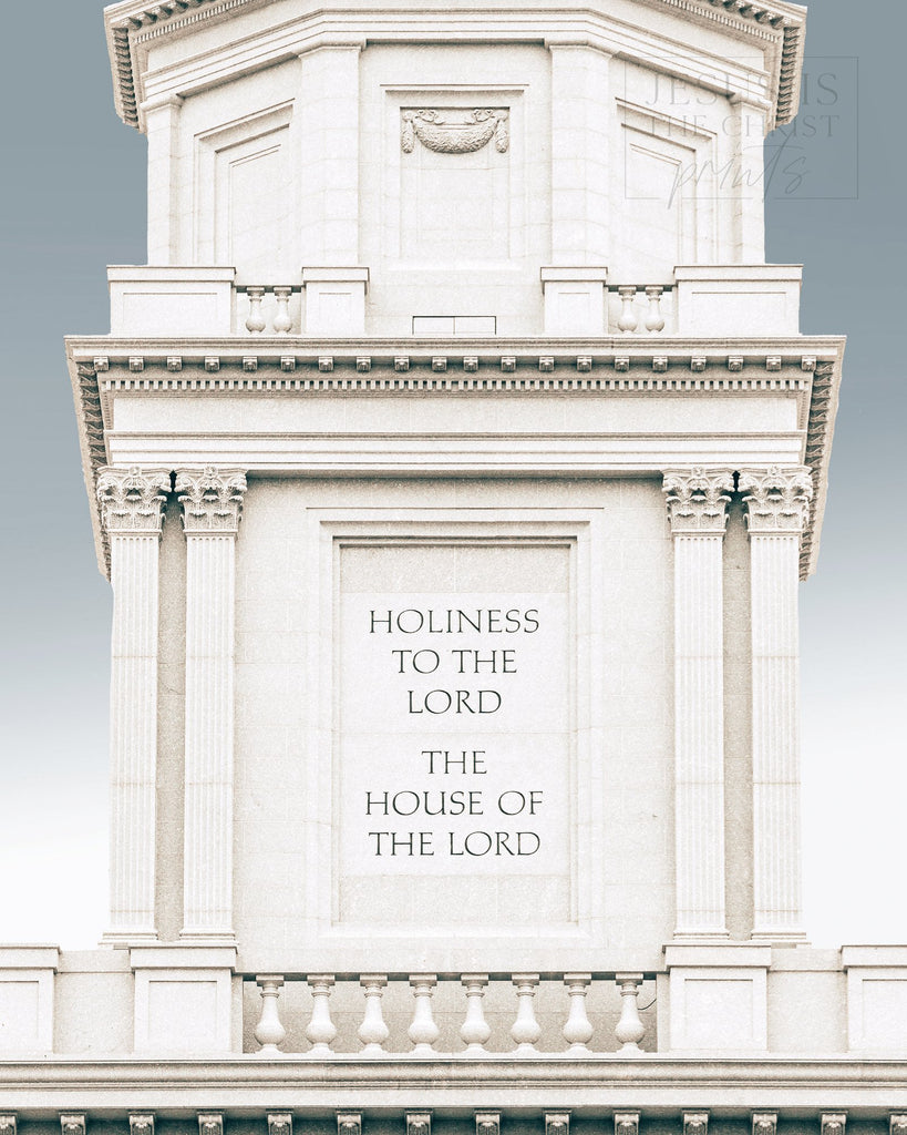 Philadelphia Temple Holiness to The Lord - Jesus is the Christ Prints