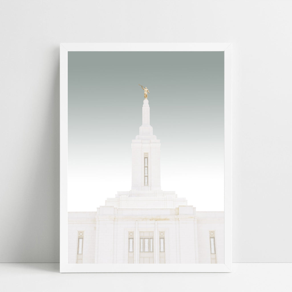 Pocatello Idaho Temple Spire - Jesus is the Christ Prints