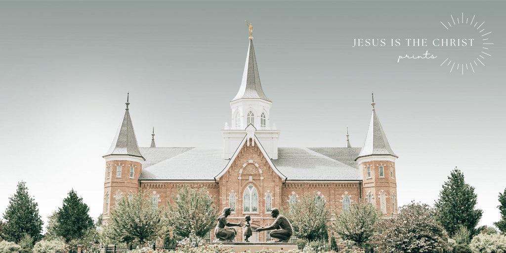 Provo City Center Utah Temple - Photography - Jesus is the Christ Prints