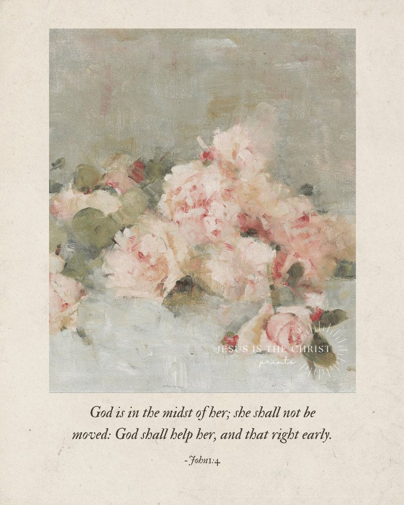 Roses - Jesus is the Christ Prints