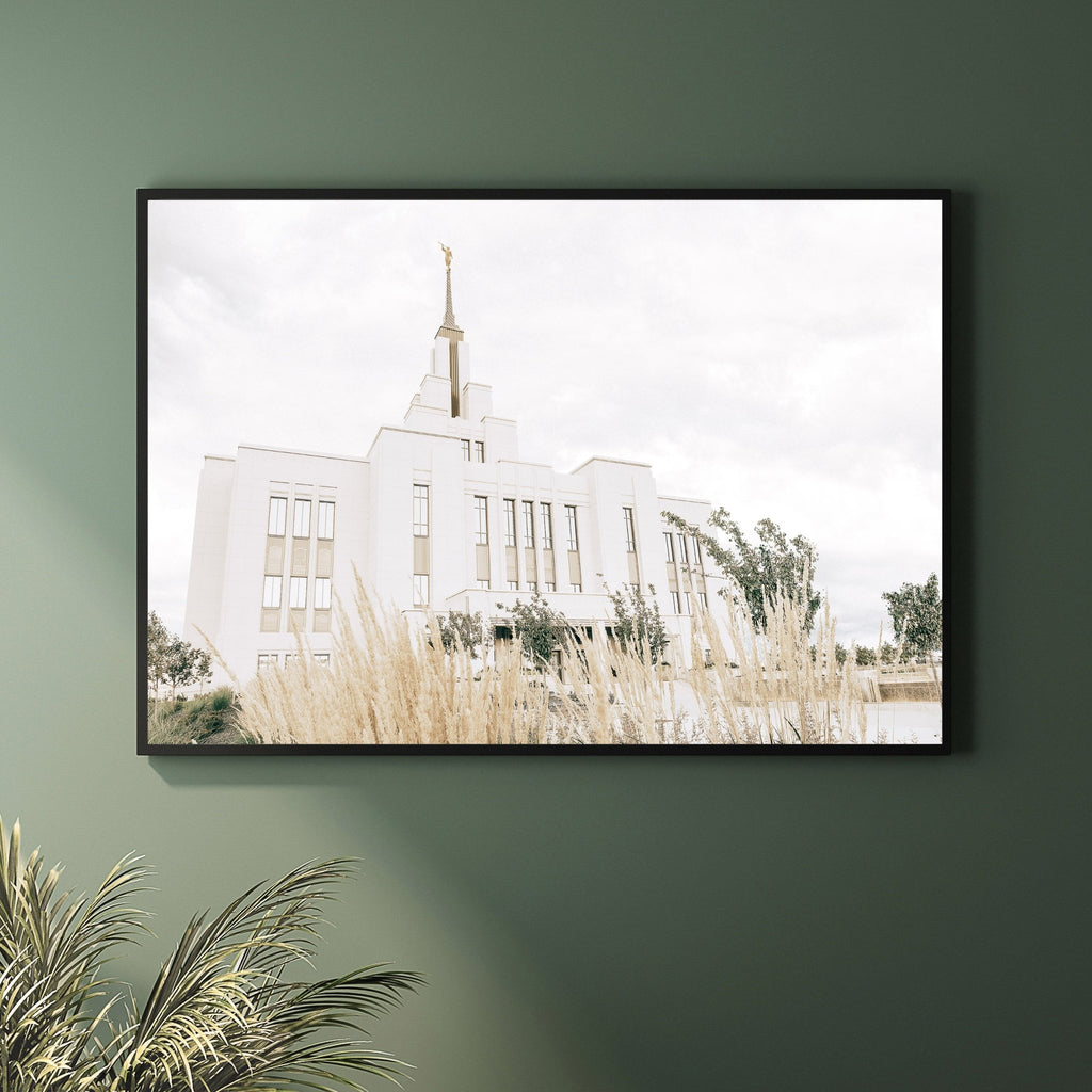 Saratoga Springs Utah Temple - Jesus is the Christ Prints