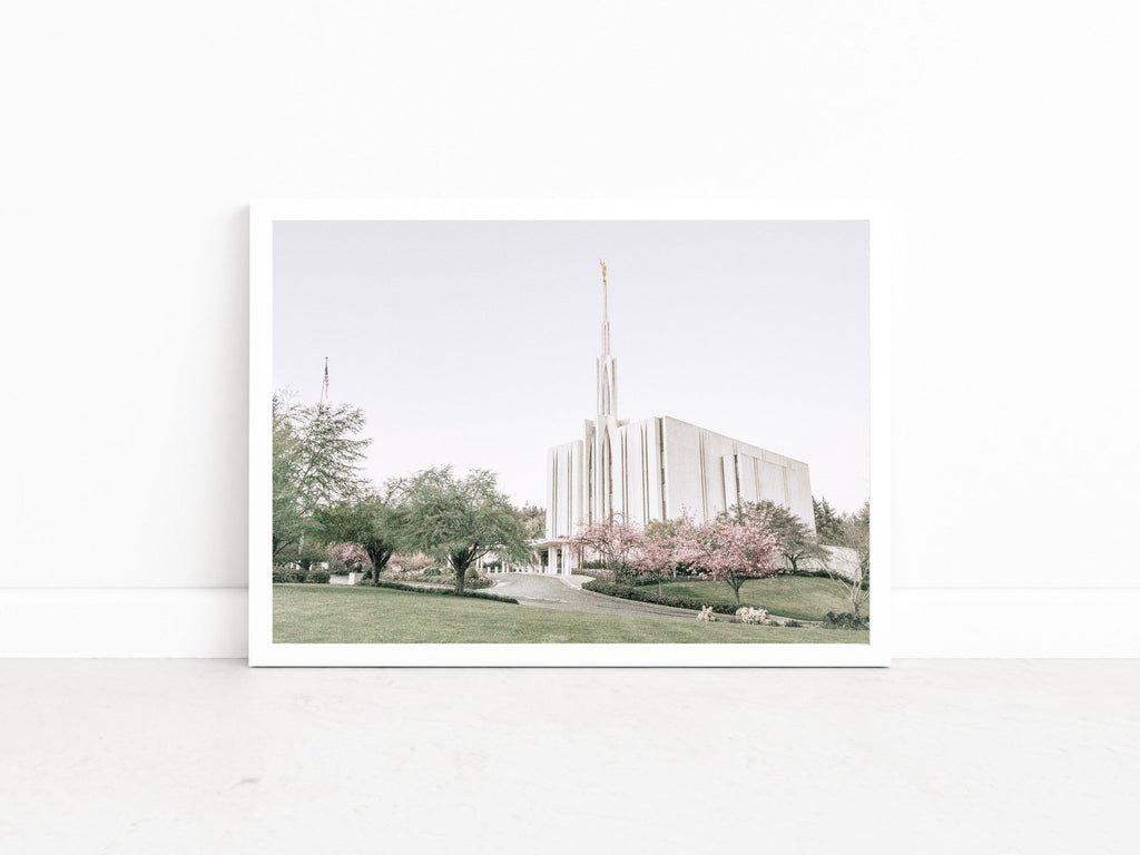 Seattle Temple - Jesus is the Christ Prints