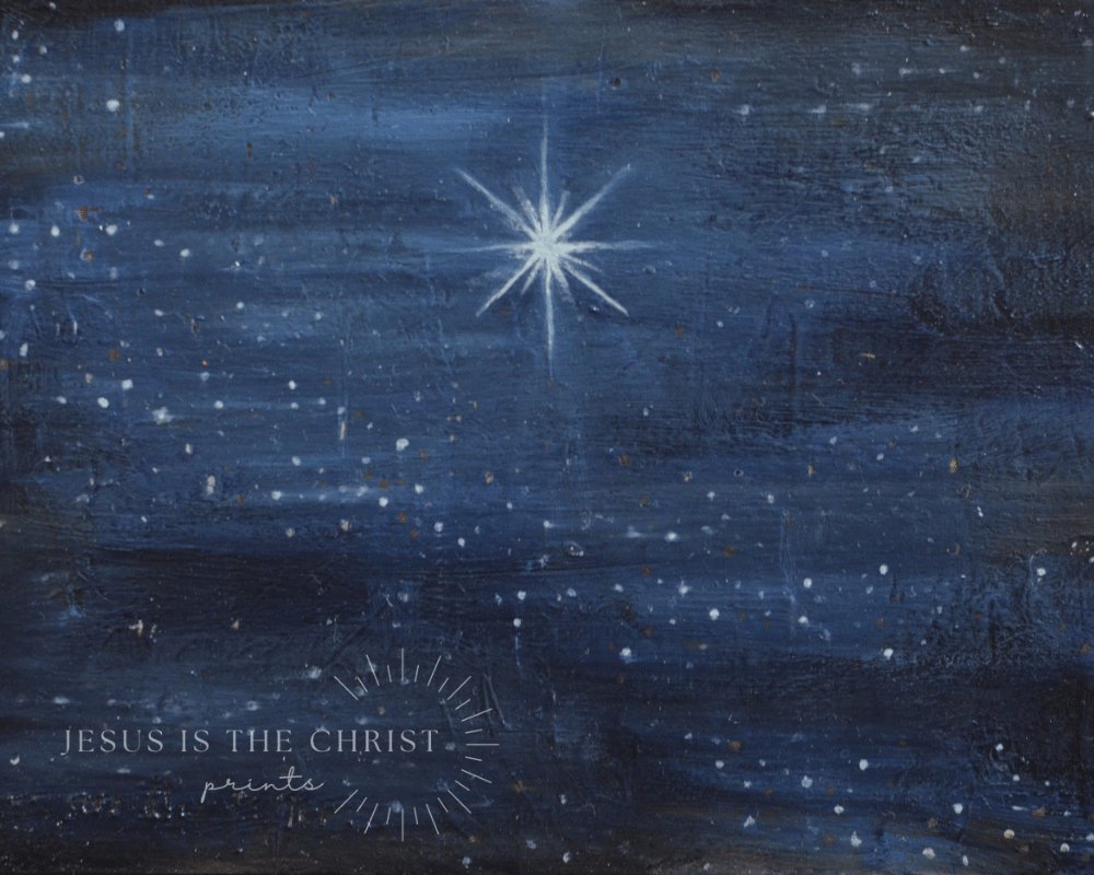 Star of Bethlehem V. II - Jesus is the Christ Prints