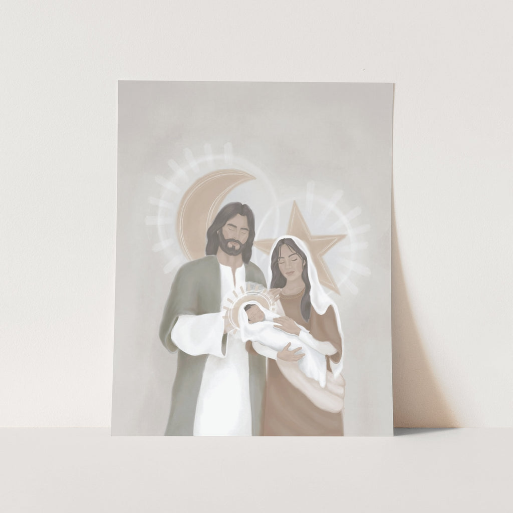 Sun Moon and Star - Jesus is the Christ Prints