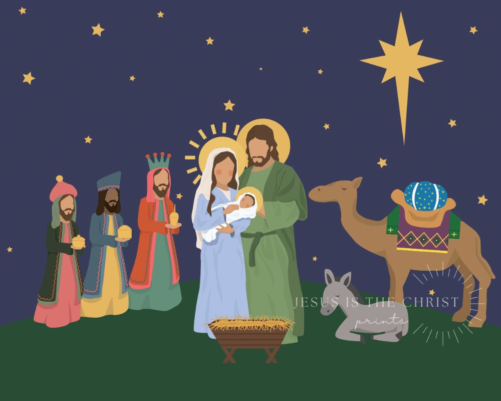 The Nativity - Jesus is the Christ Prints
