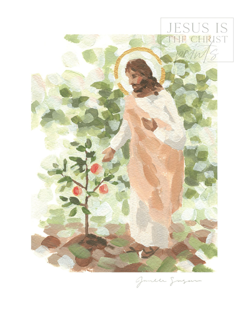 Watching Over His Vineyard - Jesus is the Christ Prints