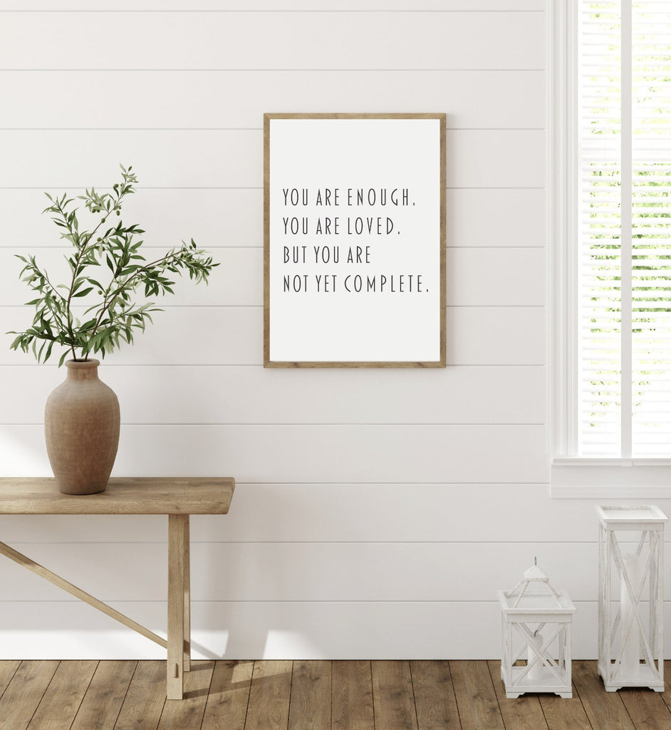 You Are Enough - Jesus is the Christ Prints