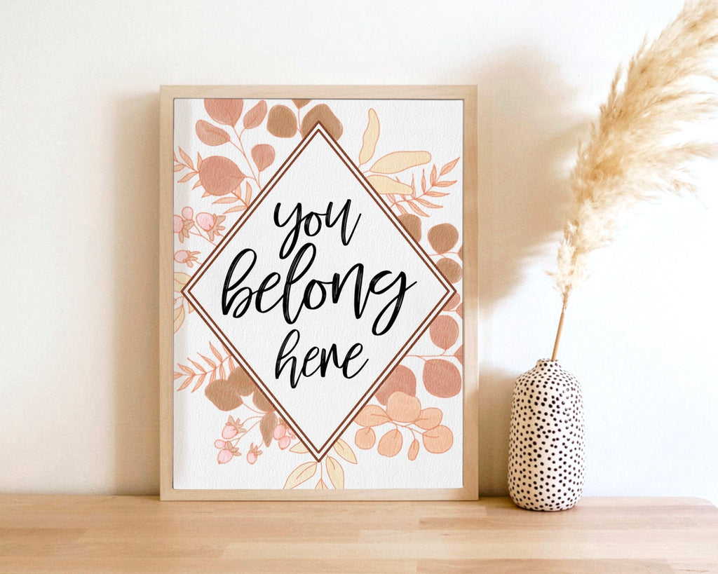 You Belong Here - Jesus is the Christ Prints